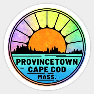 Provincetown Cape Cod Massachusetts Sticker